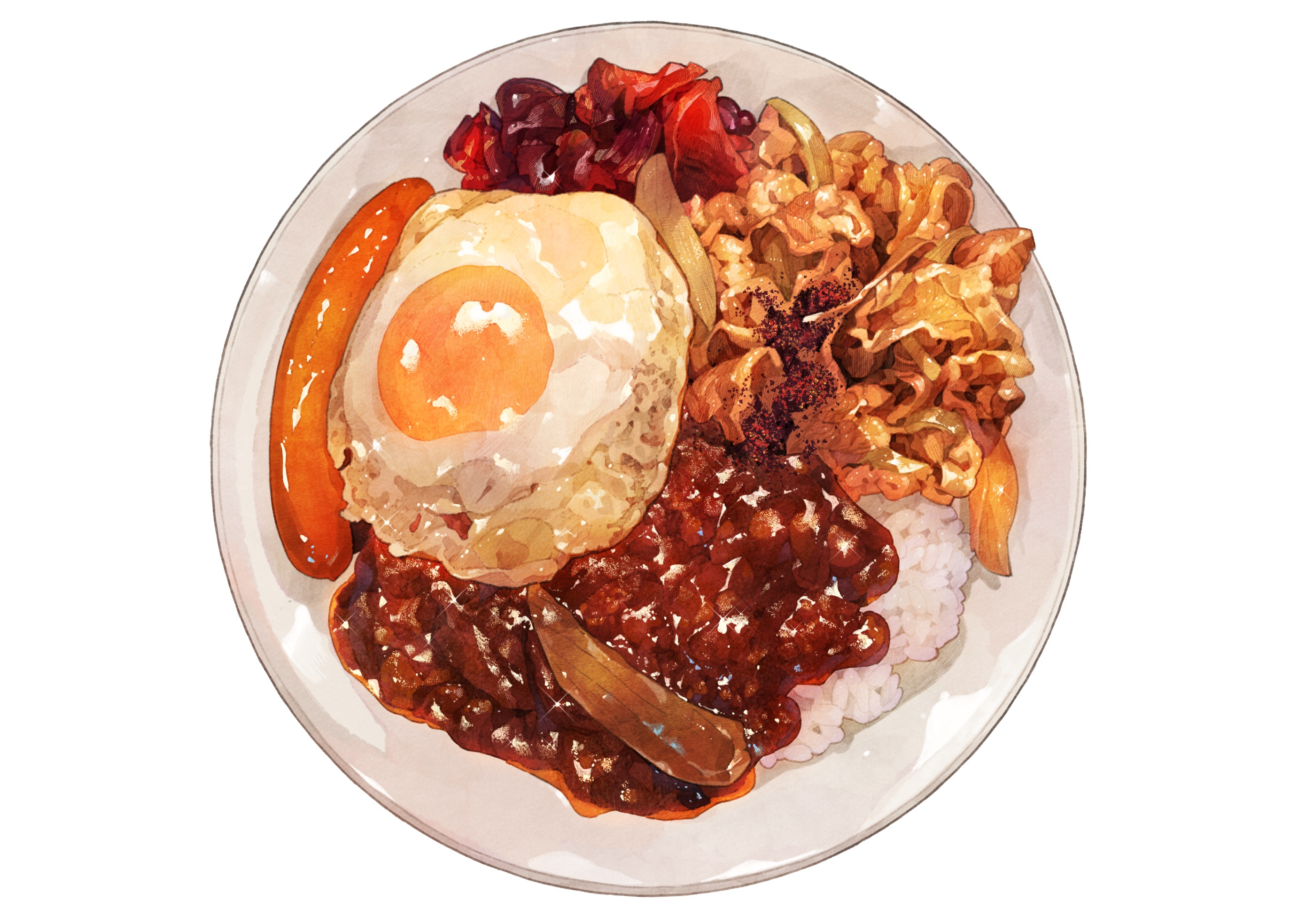 白の餐